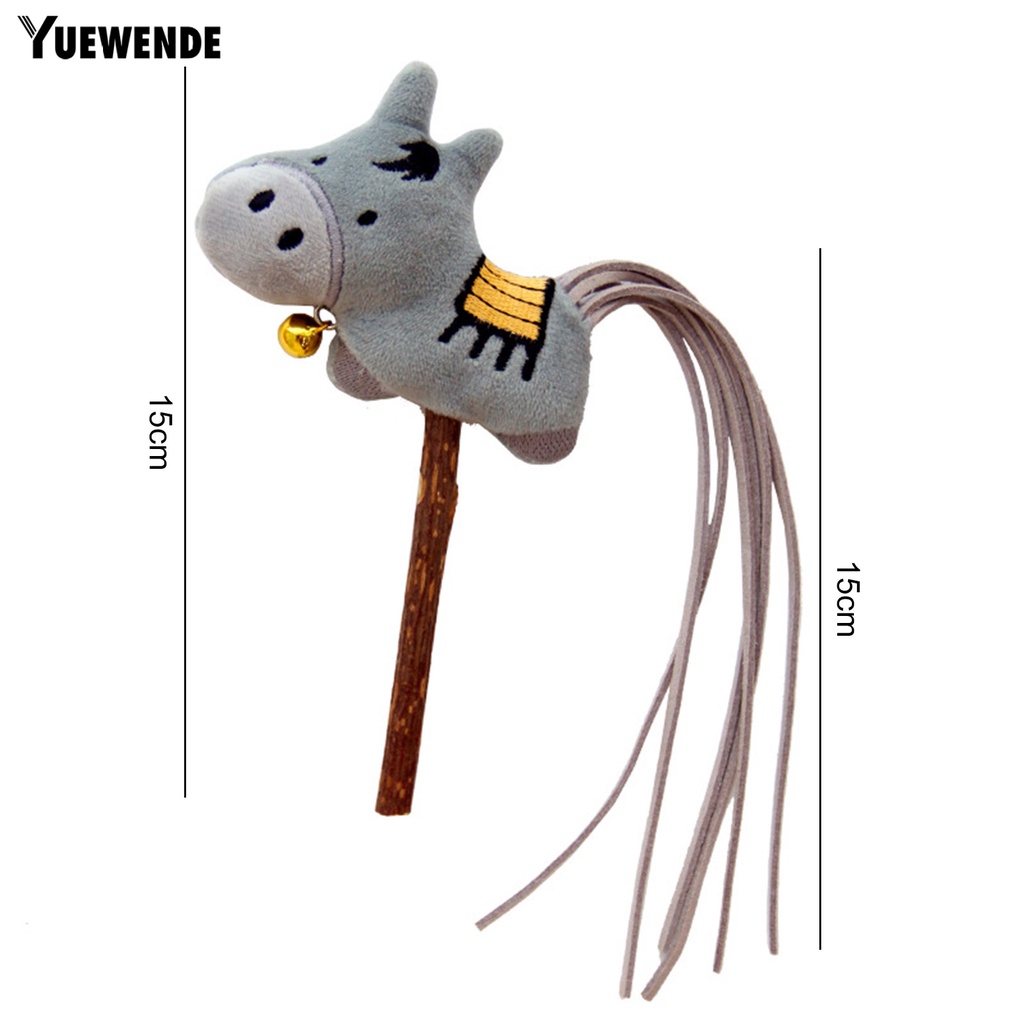 Đồ Chơi Nhồi Bông Hình Chú Lừa / Ngựa Vằn Dễ Thương Giúp Giảm Căng Thẳng Cho Mèo Cưng