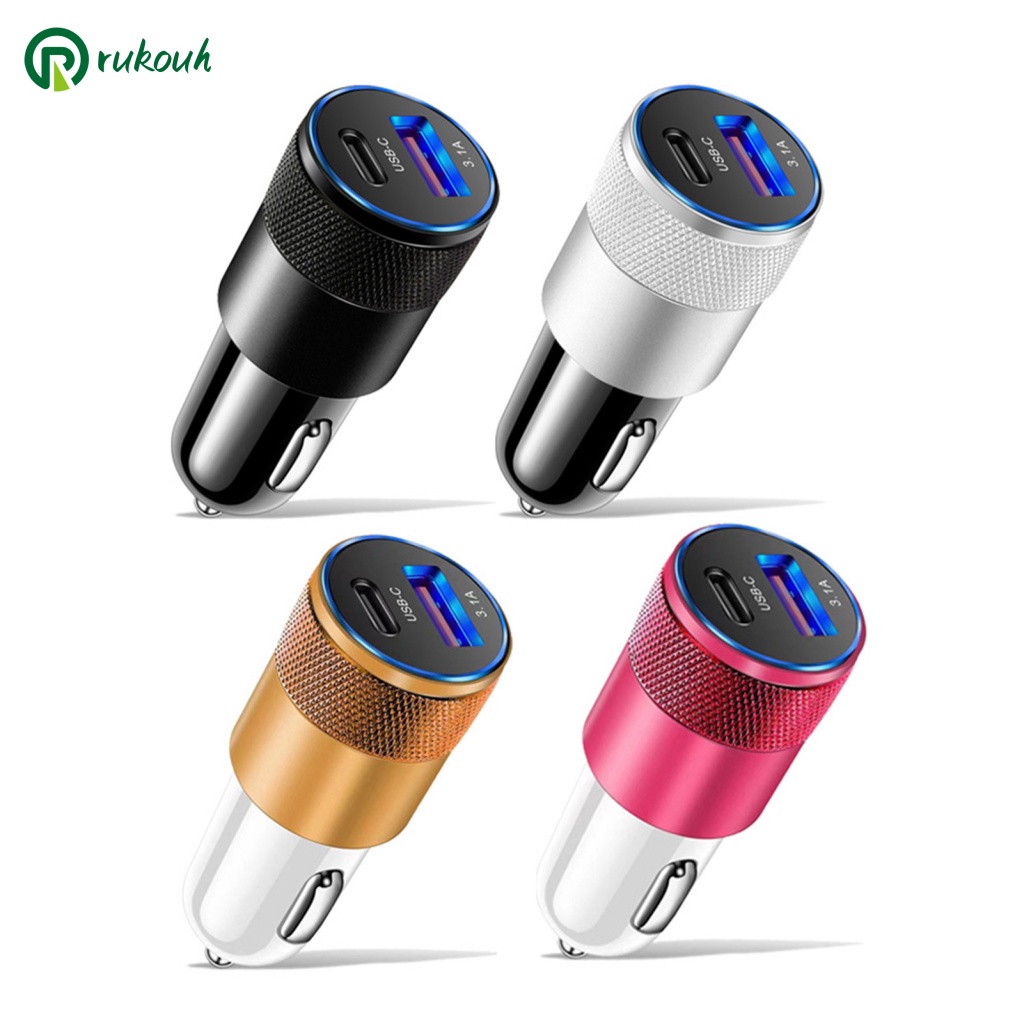 Bộ Sạc Nhanh USB + PD Sạc Nhanh Cho Xe Hơi Sturdy