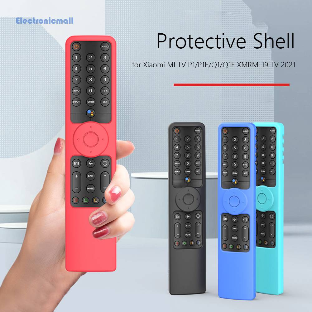 Vỏ Silicon Bảo Vệ Điều Khiển Từ Xa Kèm Dây Đeo Chống Rơi Cho TV Thông Minh ElectronicMall01.vn