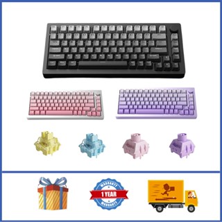 Bàn PhíM Cơ Gaming AKKO Monsgeek M1W Không Dây, TíCh HợP ĐèN RGB 75% Nhôm