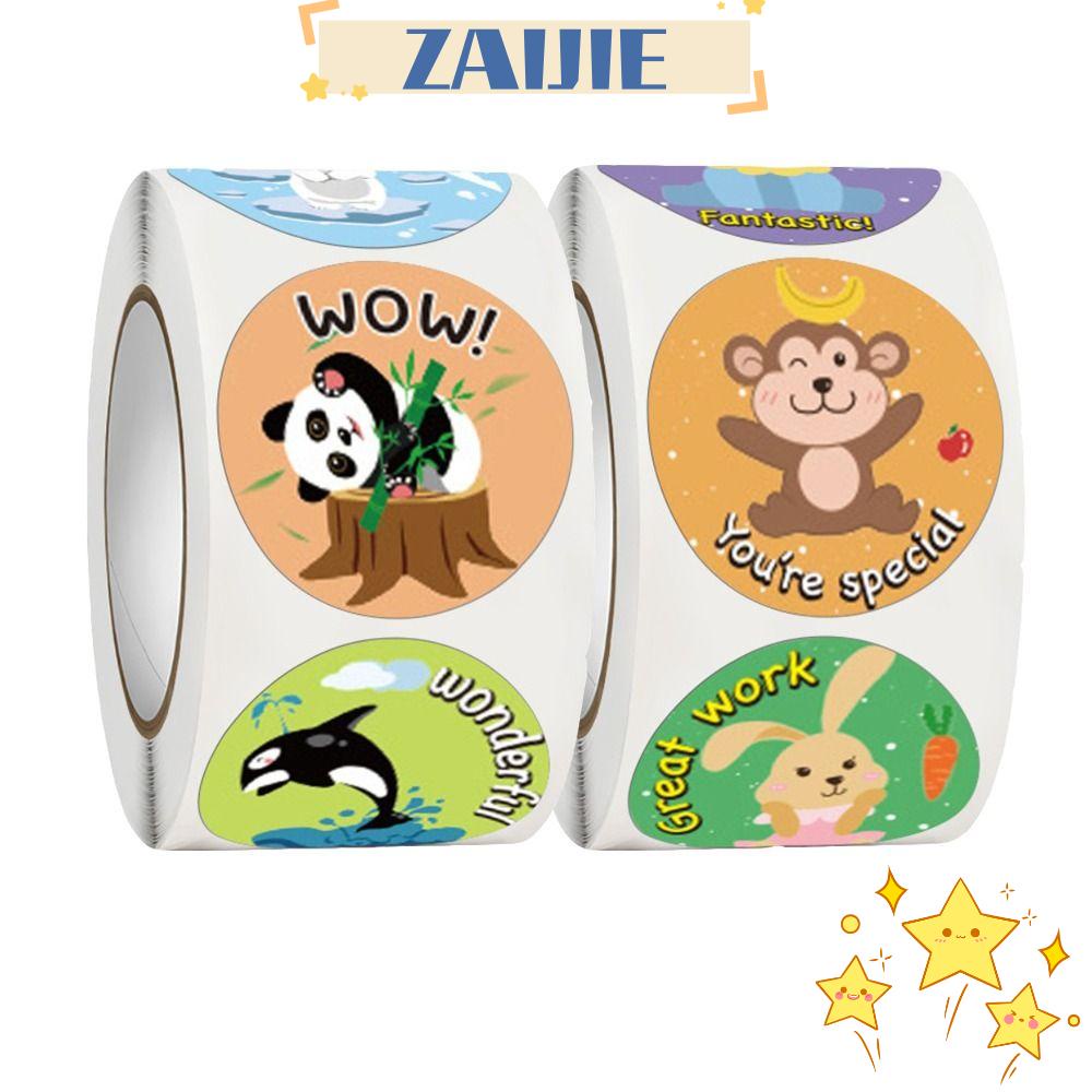 Zaijie24 Miếng Dán Khen Thưởng Thiết Kế|Giáo Viên Thiếu Nhi
