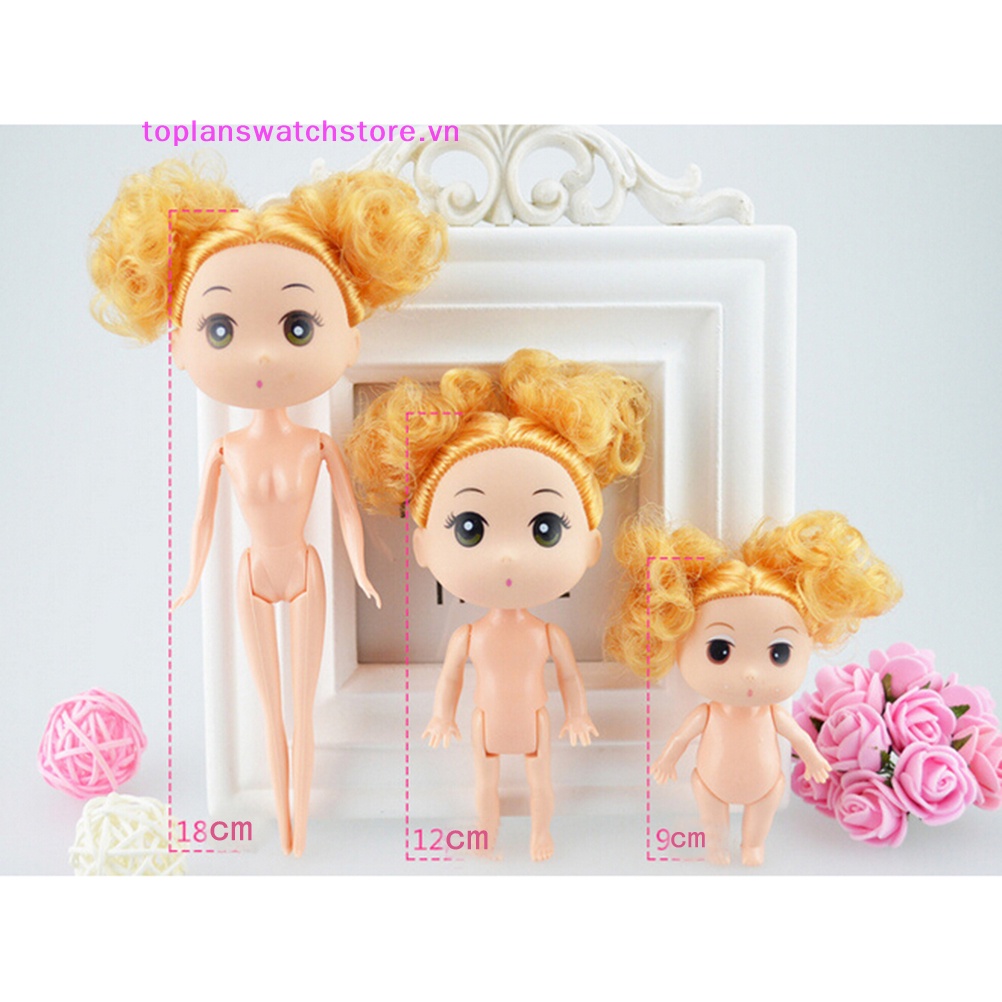 Búp Bê Đồ Chơi Mini 18cm Dễ Thương Xinh Xắn