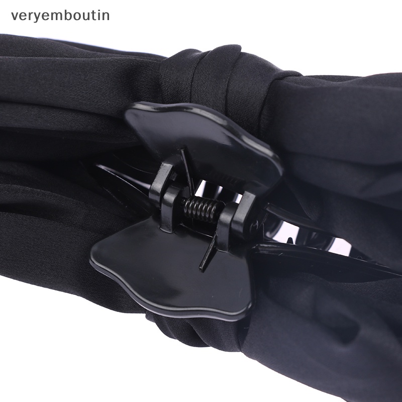 Kẹp Tóc Hình Nơ Màu Trơn Dễ Thương Cho Nữ