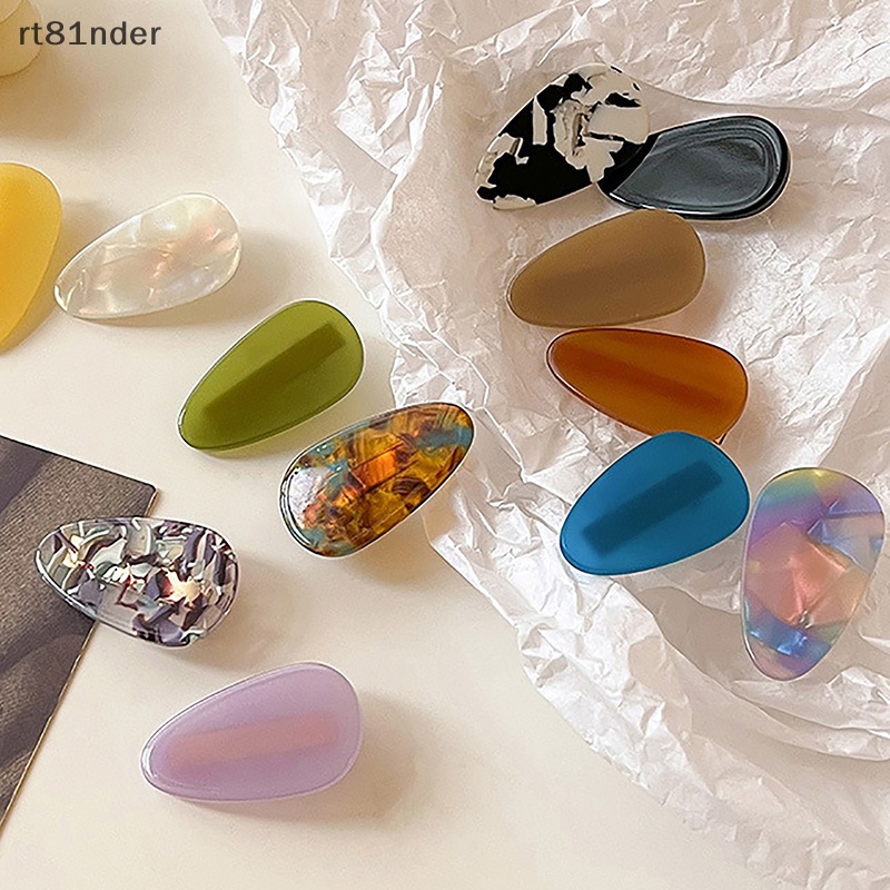 Set 2 Kẹp Tóc Mái Đơn Giản Cá Tính Hợp Thời Trang