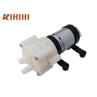 Máy bơm nước mini ririhi dc6-12v r385 1.5-2l/min cho bể cá