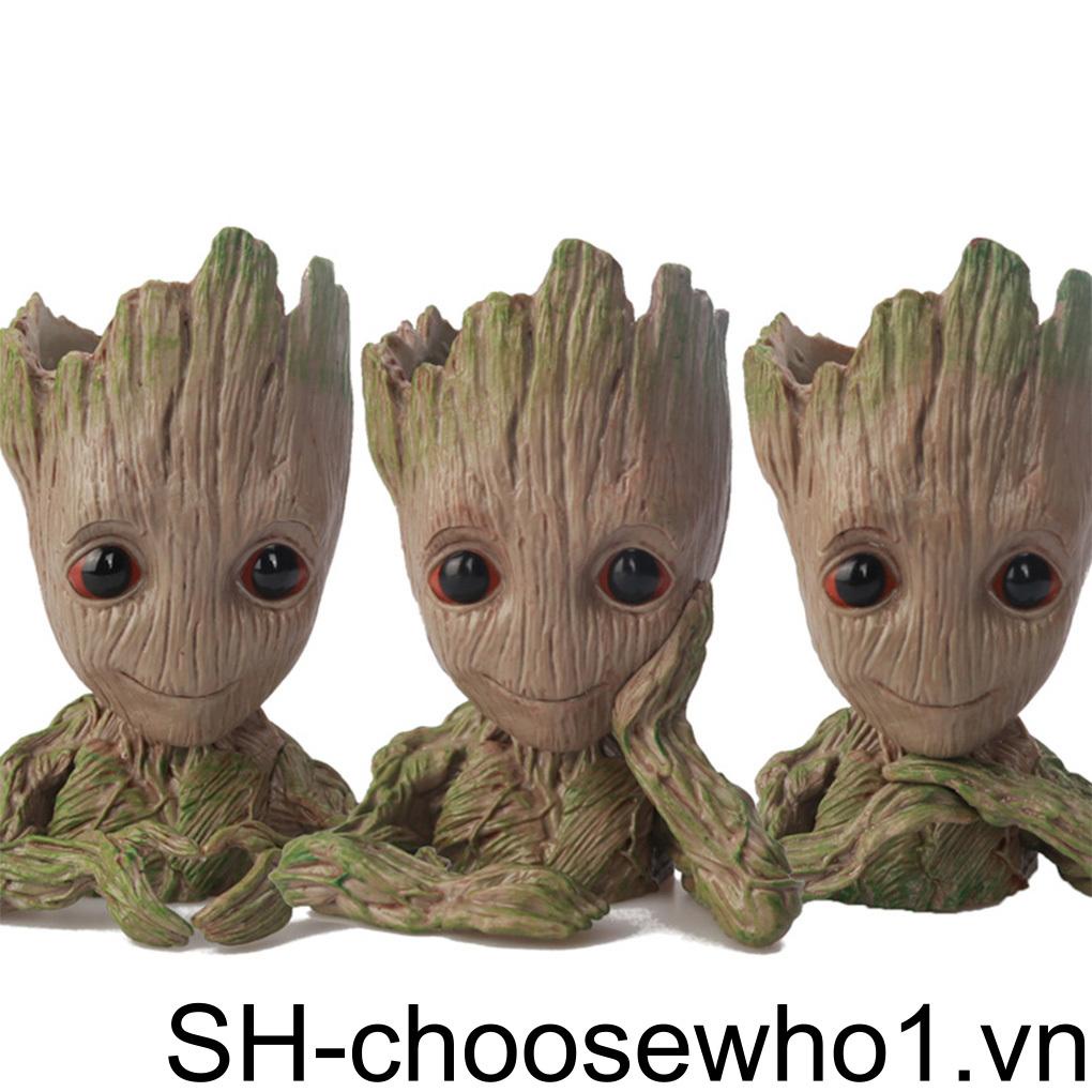 Chậu Hoa Resin Điêu Khắc Đơn Giản Hiện Đại Trang Trí Nhà Cửa