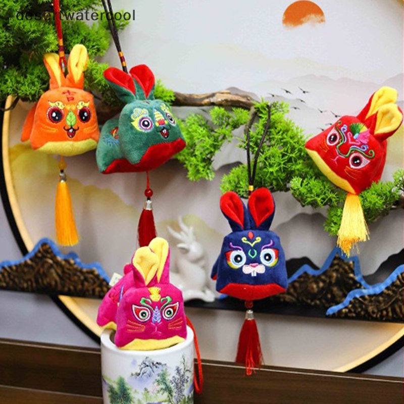 Thỏ Nhồi Bông Thiết Kế Phong Cách Trung Hoa Dễ Thương