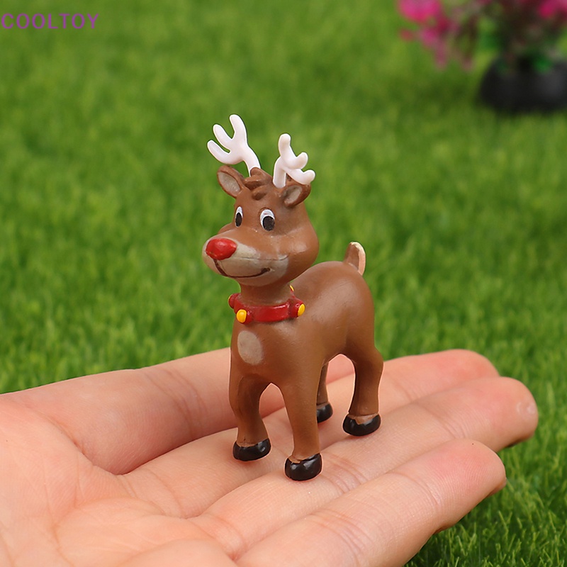 Cooltoy Đồ Chơi Mô Hình Tuần Lộc Giáng Sinh DIY Trang Trí Nhà Búp Bê