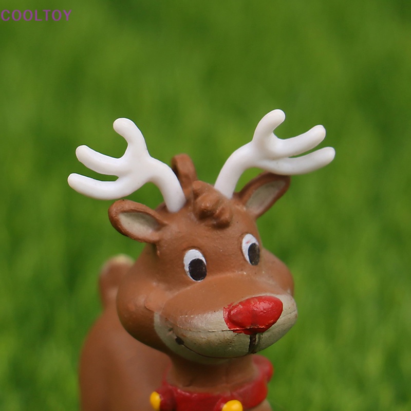 Cooltoy Đồ Chơi Mô Hình Tuần Lộc Giáng Sinh DIY Trang Trí Nhà Búp Bê