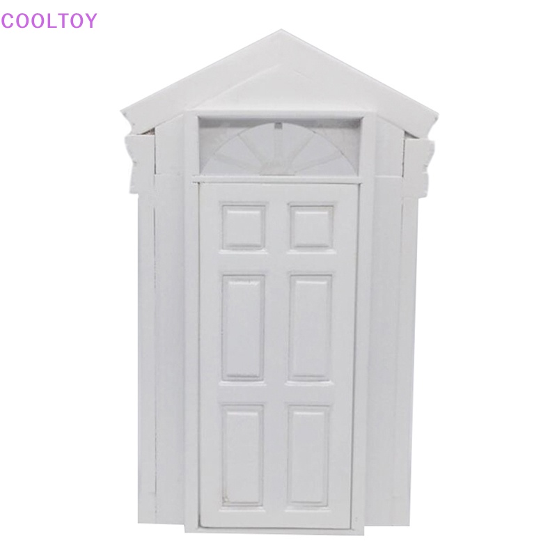 Cooltoy Mô Hình Cửa Sổ Màu Trắng Cỡ 1 / 12 Trang Trí Nhà Búp Bê DIY
