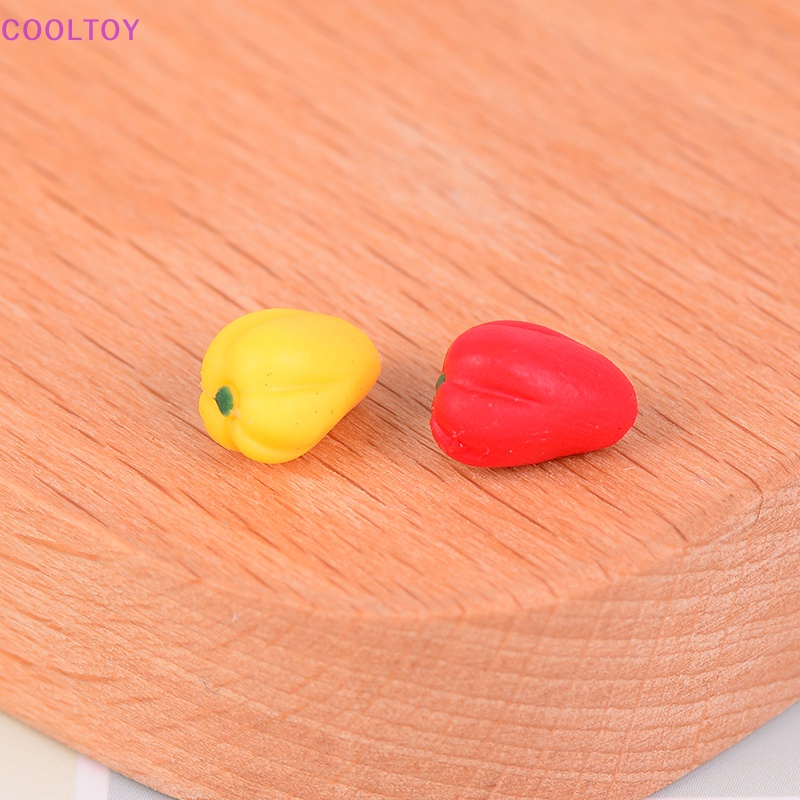 Cooltoy set 7 Đồ Chơi Rau Củ Quả mini Trang Trí Nhà Búp Bê