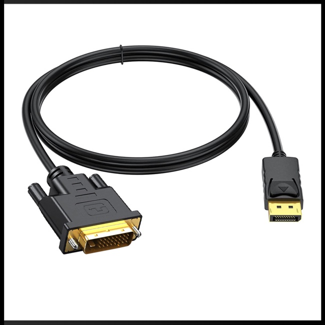 Cáp Chuyển Đổi DP Sang DVI Hd 1080p 60hz Cho Màn Hình Máy Tính / Máy Chiếu / Hdtv
