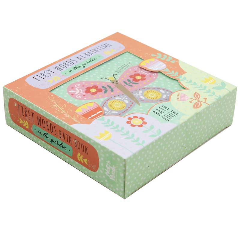 Bath Book In A Box - First Words At Bathtime In The Garden