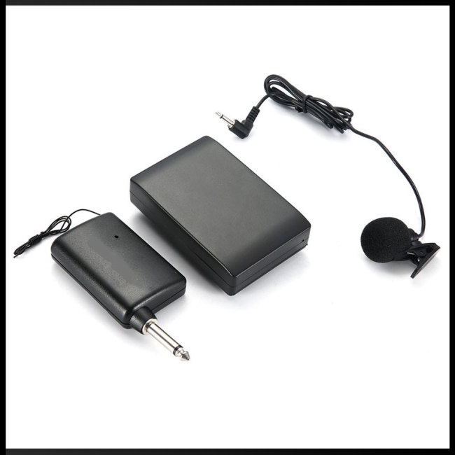 Micro Đeo Cổ Không Dây Zevaret KM208 Có Kẹp Tiện Dụng