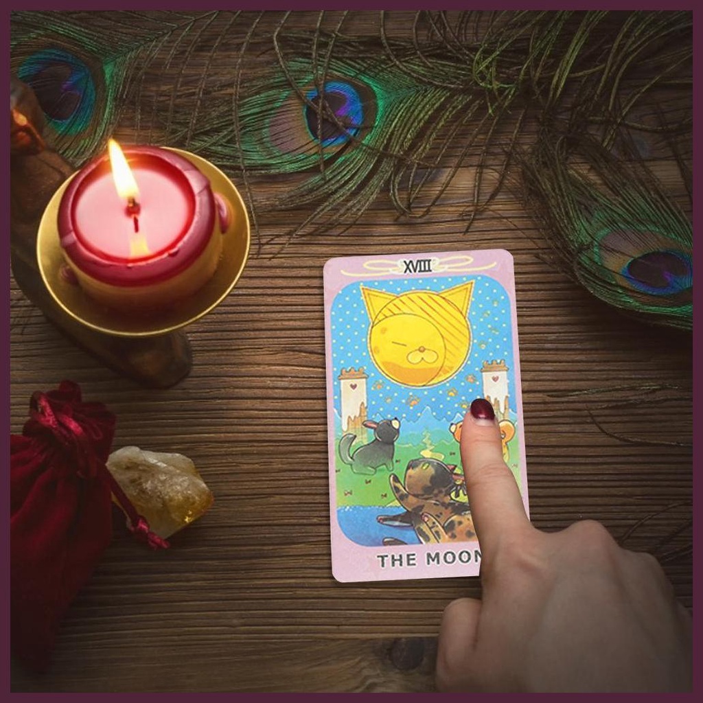 Bộ Bài Tarot Hình Mèo Thần Tài Oracle