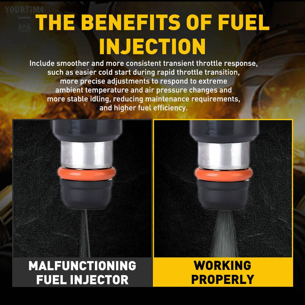 Bộ 4 Đầu Phun Nhiên Liệu 4.8L 5.3L 6.0L Cho Chevrolet Silverado