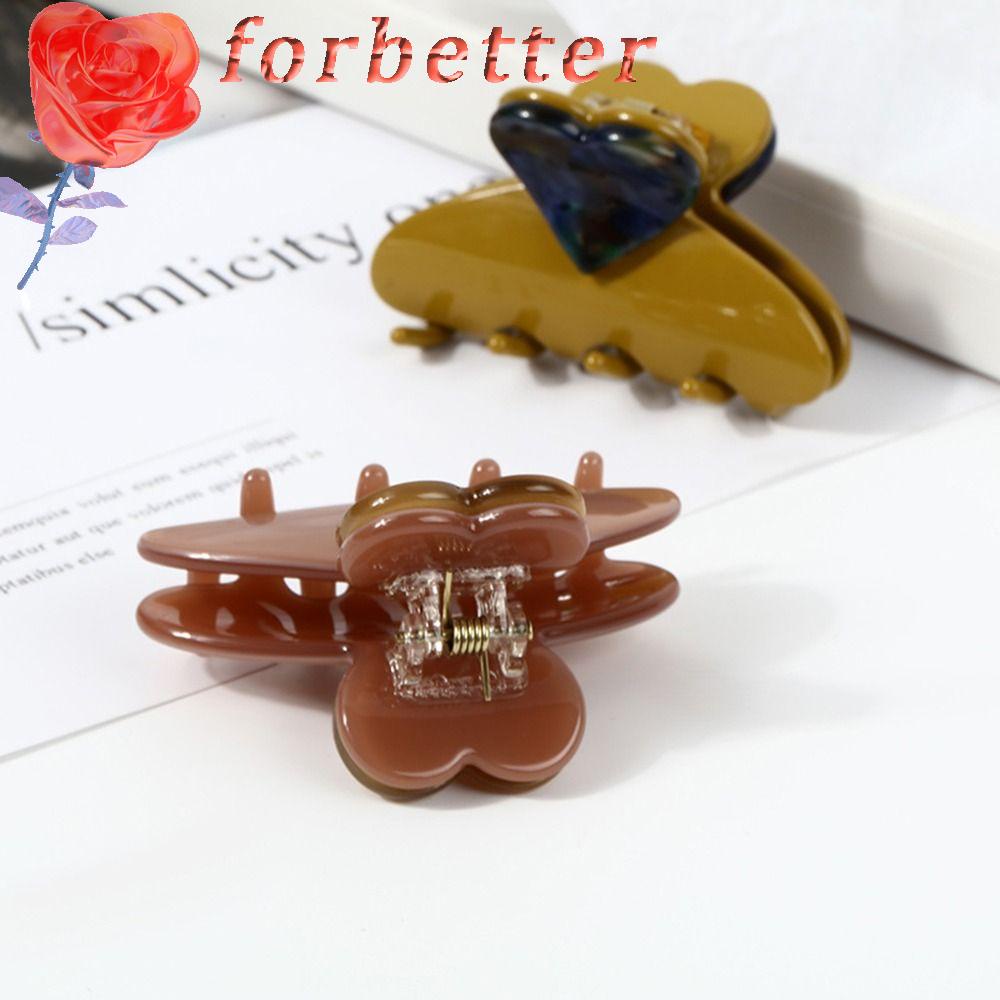 Kẹp Tóc Hình Trái Tim Phong Cách Retro Ngọt Ngào Cho Nữ