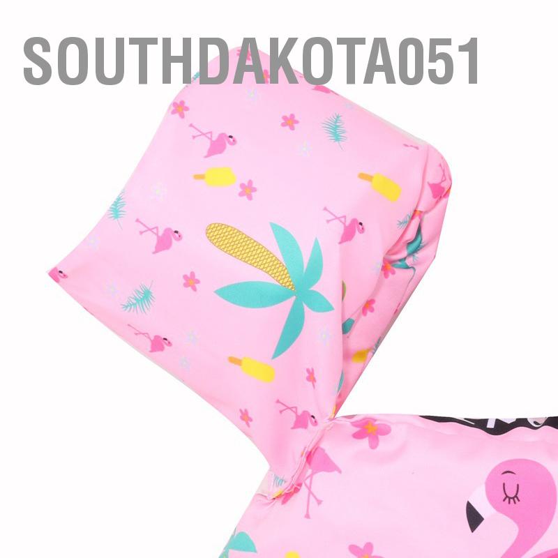 Southdakota051 Phao bơi cho trẻ em Tay áo Vest có dây thắt lưng để tập