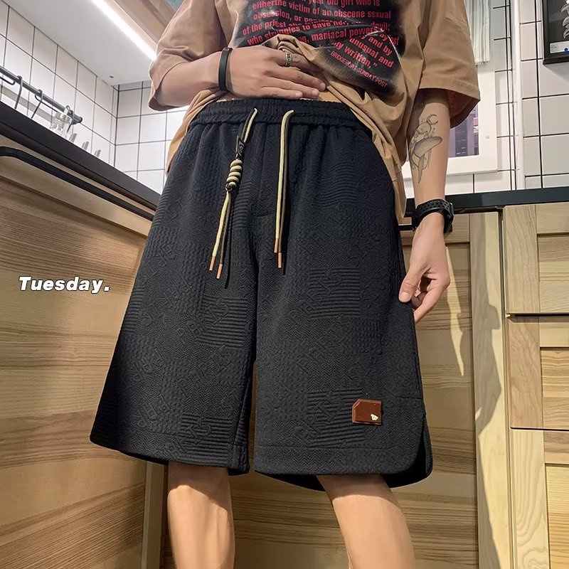 Quần Short Thể Thao Lưng Thun Dáng Rộng Cỡ Lớn Thời Trang Mùa Hè Cao Cấp Cho Nam