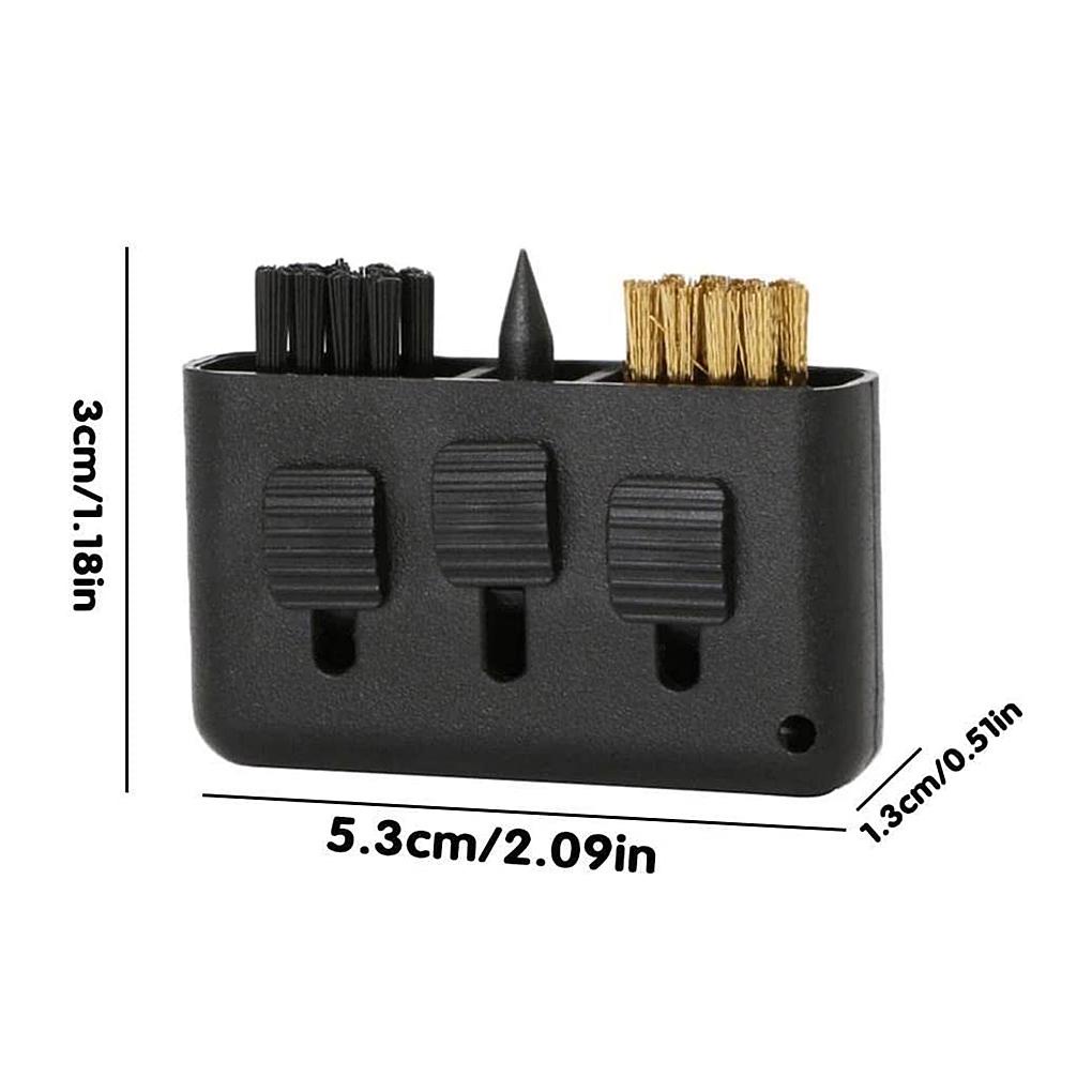 Bộ 2 Bàn Chải 3 Trong 1 Dùng Luyện Tập Đánh Golf Trong Nhà / Ngoài Trời