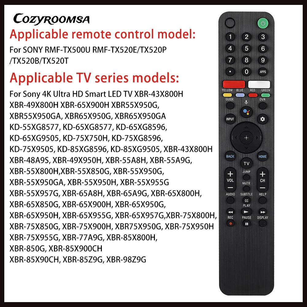 Điều Khiển Từ Xa Thay Thế RMF-TX500U Cho TV Sony 4K Ultra HD