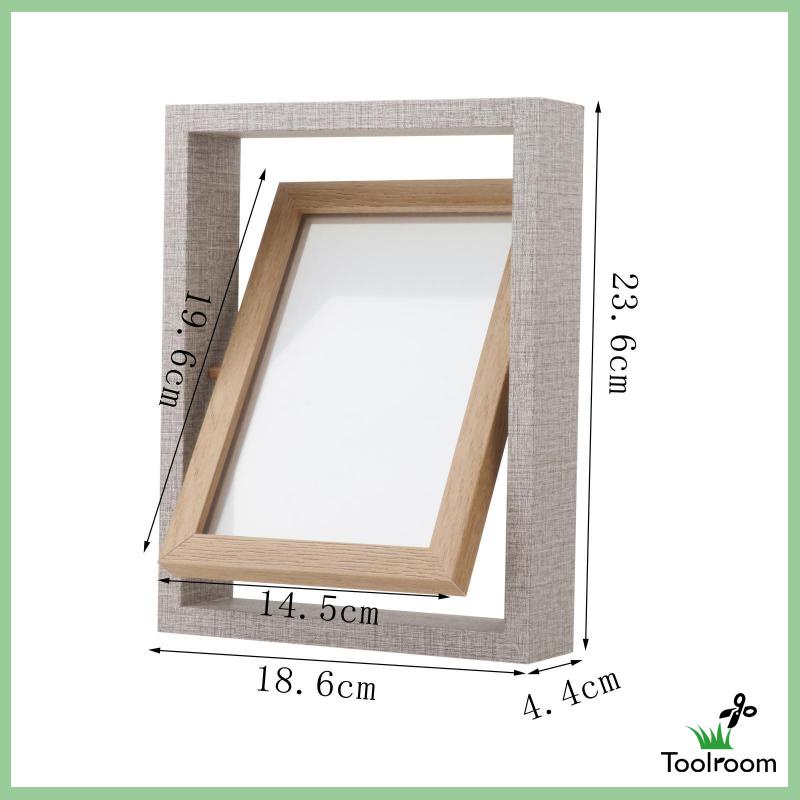 Khung Ảnh Bằng Gỗ Dạng Xoay Dùng Trang Trí Phòng Ngủ