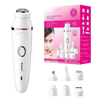 7-In-1 Women's Eyebrow Bikini Trimmer Hair Removal Cordless Electric Trimmer