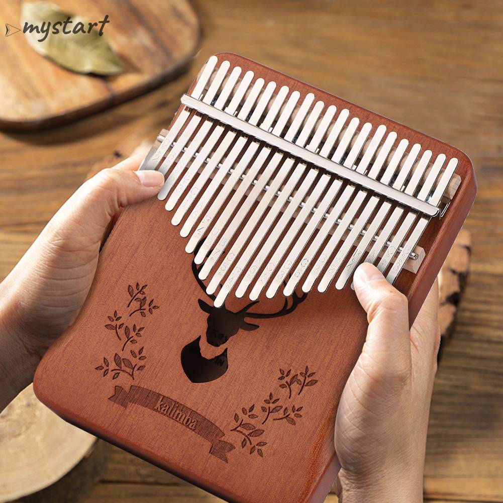 Đàn Kalimba 21 Phím Bằng Gỗ Trơn
