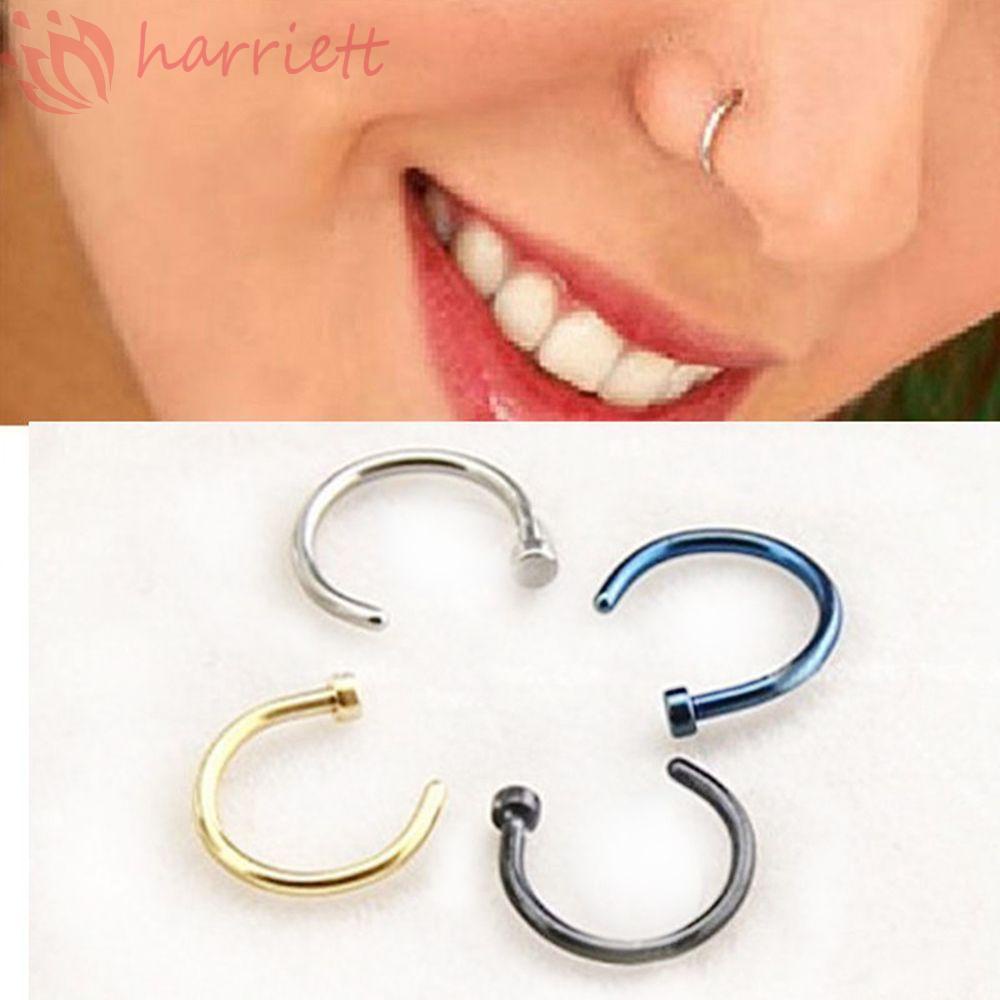 Set 2 Khuyên Mũi Bằng Thép Không Gỉ Cá Tính