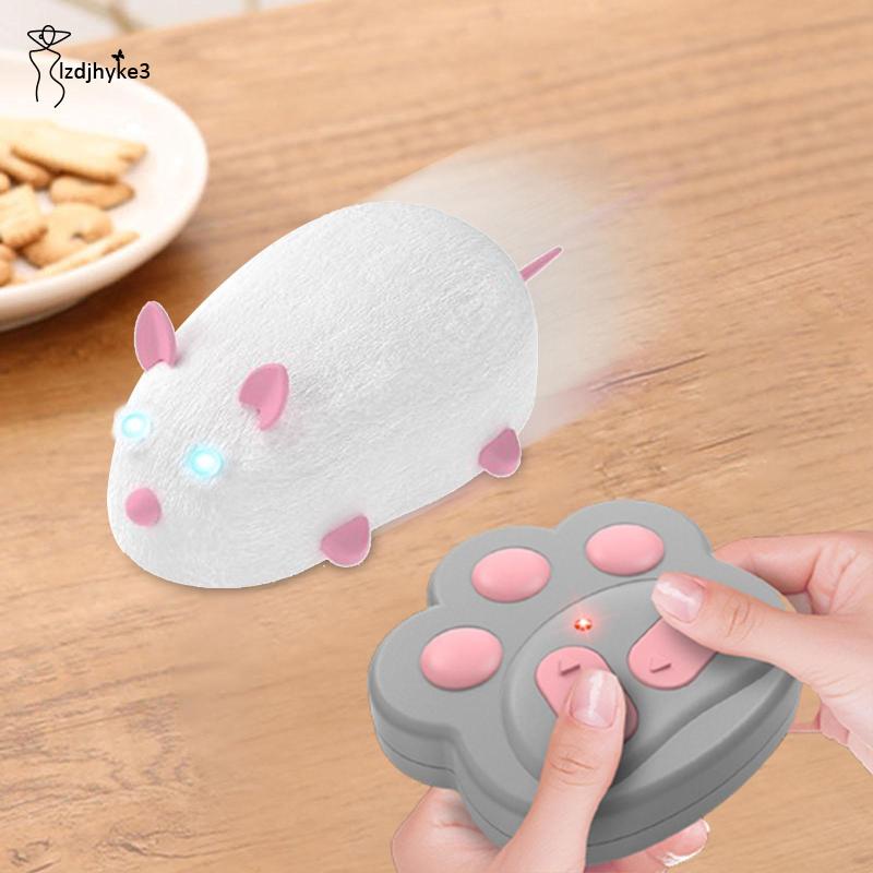 Đồ Chơi Chuột Điện Tử Điều Khiển Từ Xa lzdjhyke3 Cho Mèo Cưng