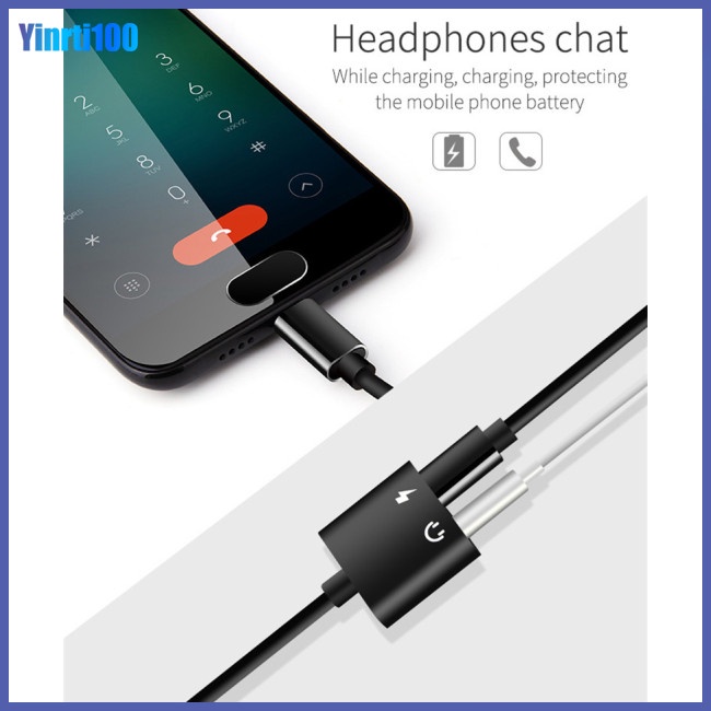 Dây Cáp Chuyển Đổi Âm Thanh USB Type C Sang Jack Tai Nghe 3.5mm Cho Samsung S8 Huawei mate 9 LG G5