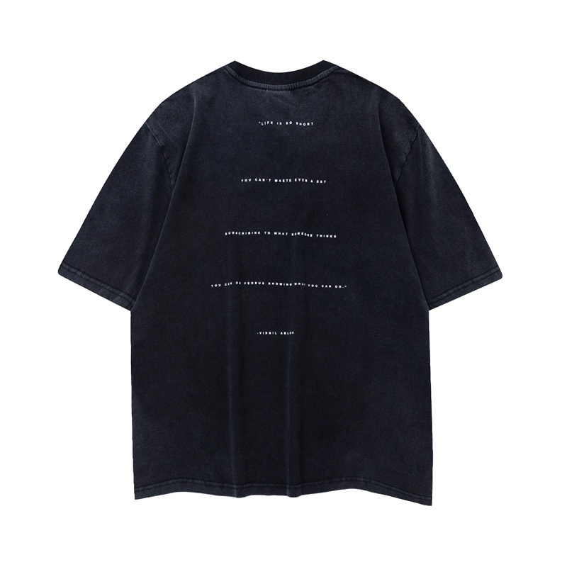 S-aint- Áo Thun Đen Tay Ngắn In Hình Ca Sĩ Rap Đường Phố Cao Cấp Thời Trang Cho Nam Và Nữ Jktsyrt