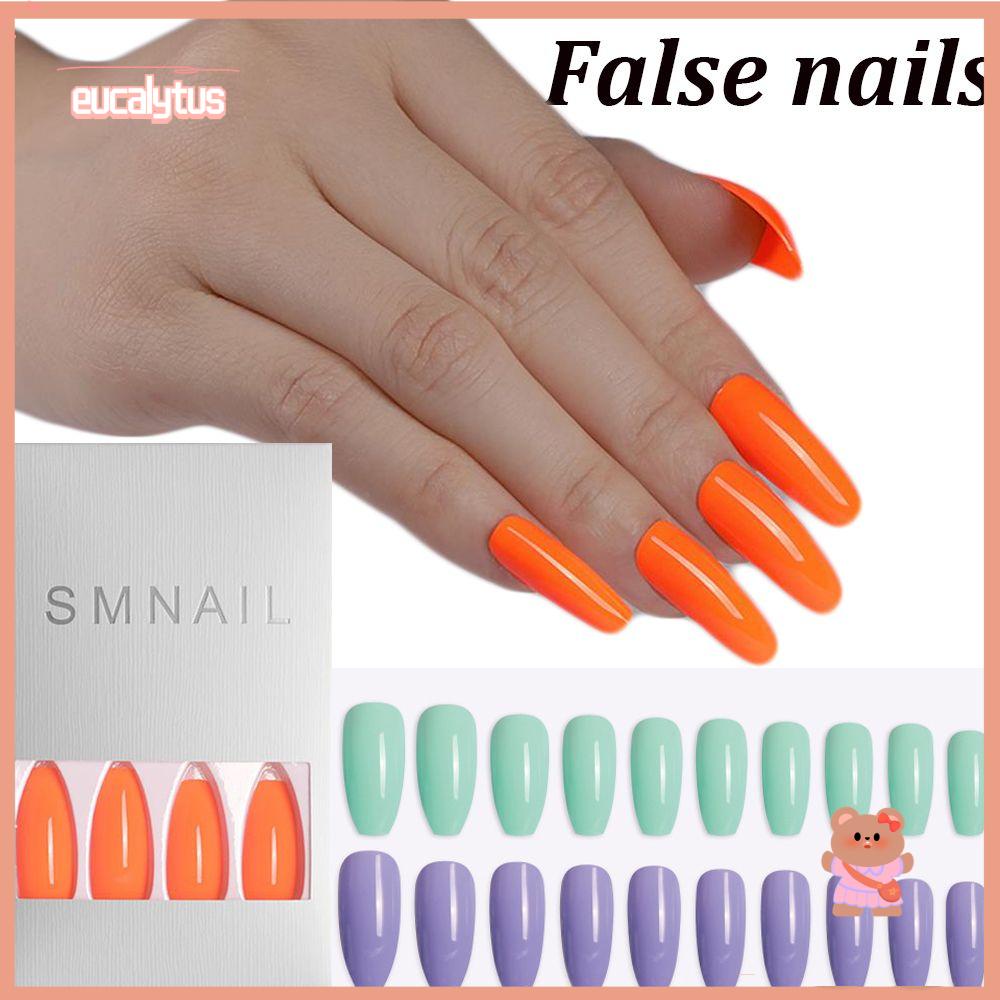 Bộ 24 Móng Tay Giả Nối Dài Che Phủ Toàn Diện Chất Lượng Cao