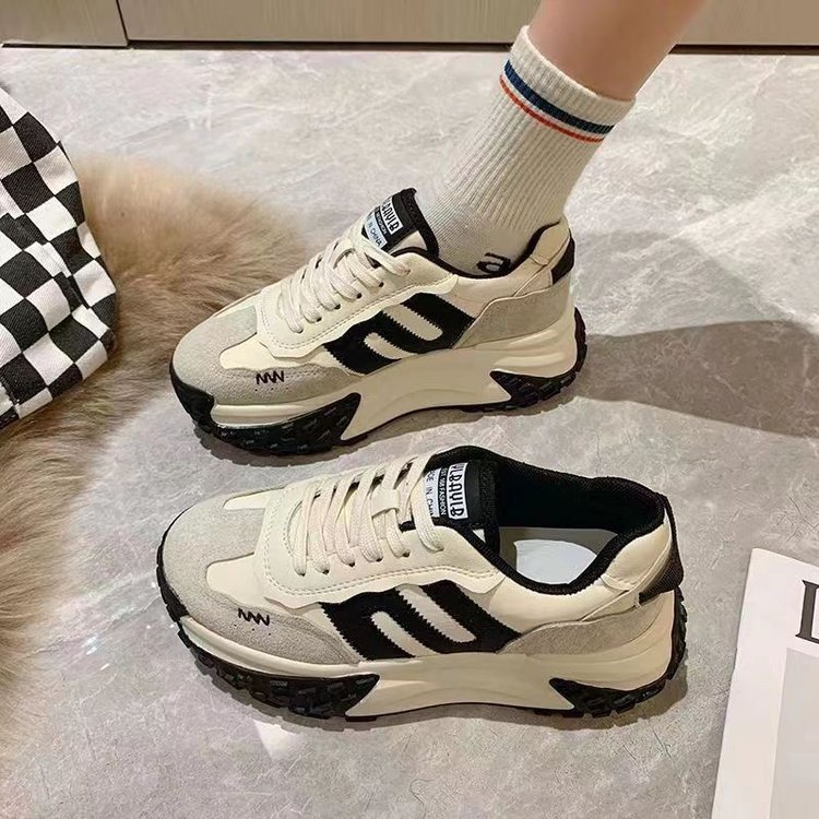 Giày Thể Thao Đế Dày Thời Trang Hàn Quốc Cho Nữ