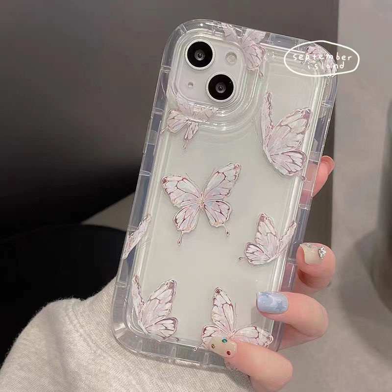 Ốp Điện Thoại Tpu Mềm Chống Sốc Hình Thỏ Hoa Graffiti Cho IPhone 11 14 13 12 Pro MAX XR 7Plus 8Plus 6 6S Plus X XS MAX