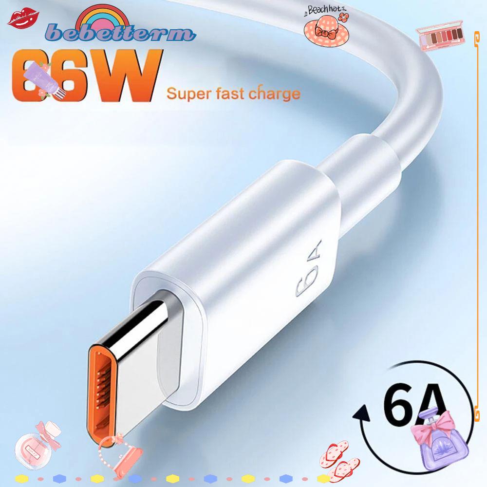 Dây Cáp Sạc Nhanh 66W Type C Chất Lượng Cao