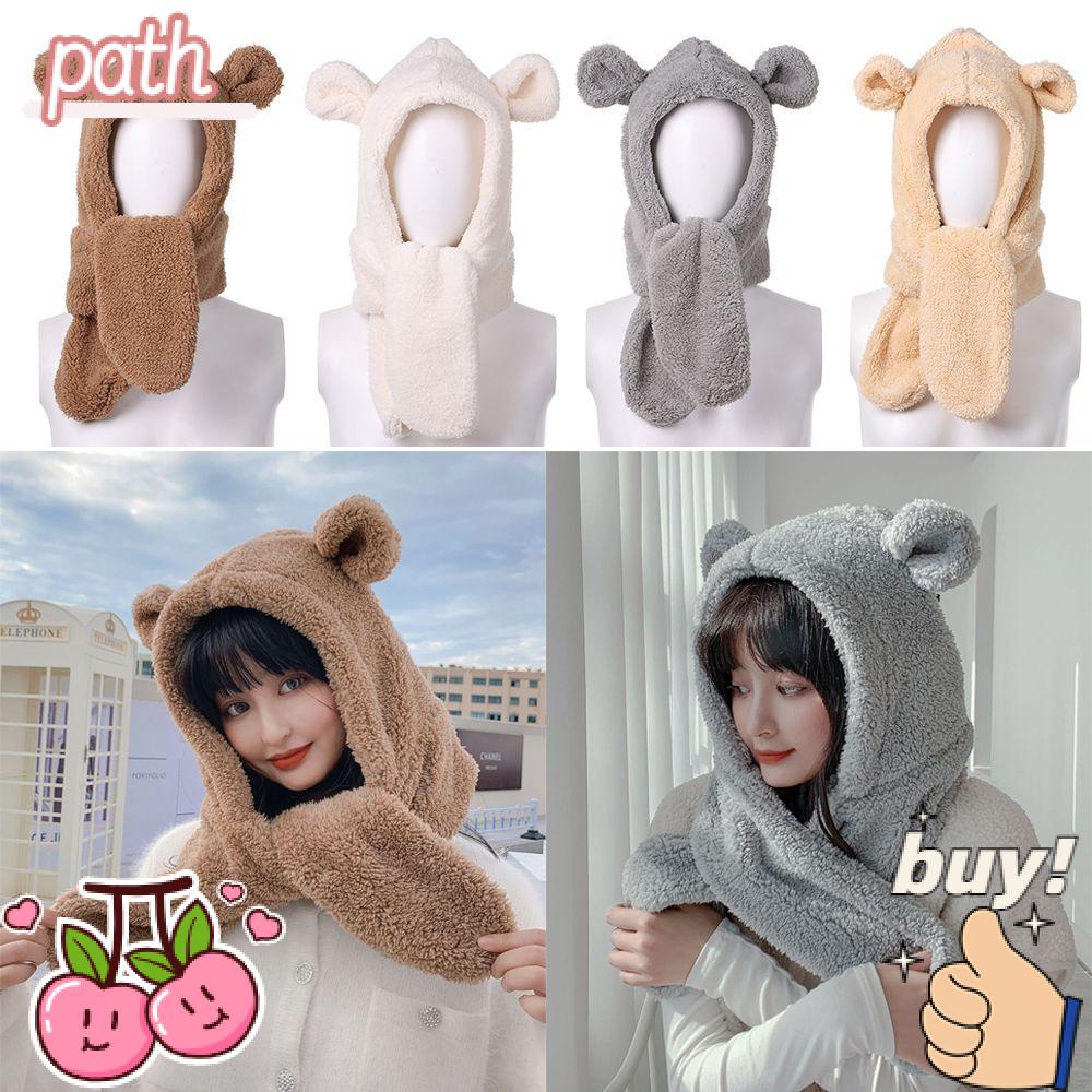 Mũ Vành Tròn Đính Chú Gấu Bông Dễ Thương Cho Nữ