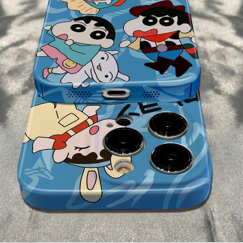 Ốp Điện Thoại Dẻo Họa Tiết Hoạt Hình Shin-Chan Dễ Thương Chống Sốc Cho Iphone11 Max6In 78 14proplus 13iPhone12 BJDT