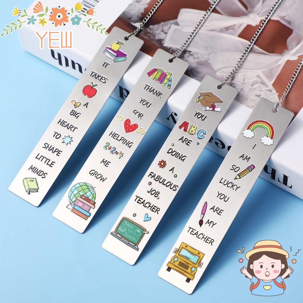 Kẹp Sách Bằng Kim Loại Phong Cách Vintage Dành Cho Giáo Viên