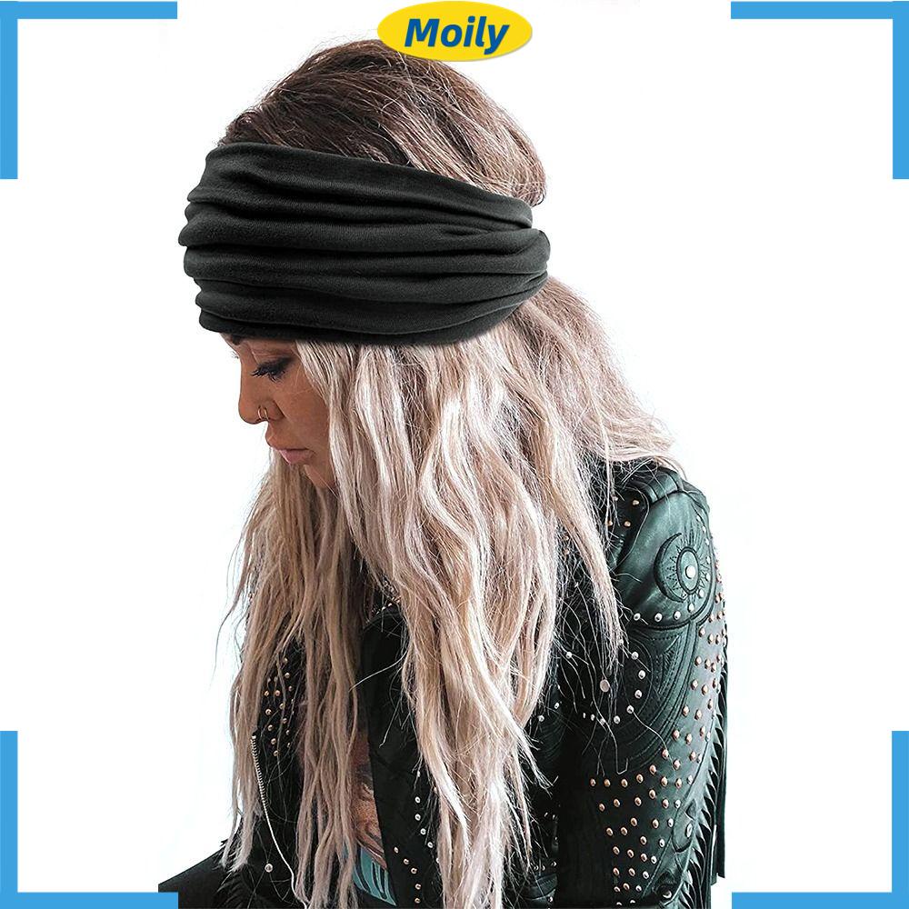 Băng Đô Cài Tóc Cỡ Lớn Thời Trang Tập Yoga Cho Nữ