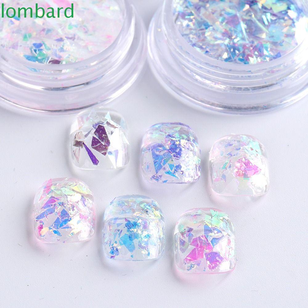 Bột Sequin Màu Sắc Lấp Lánh Ánh Kim Trang Trí Móng Tay Nghệ Thuật DIY