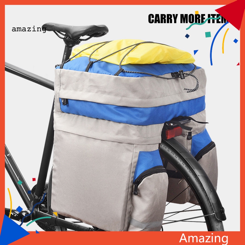 Túi Đựng Đồ Gắn Yên Sau Xe Đạp Hai Mặt Đa Năng Dung Tích 60L