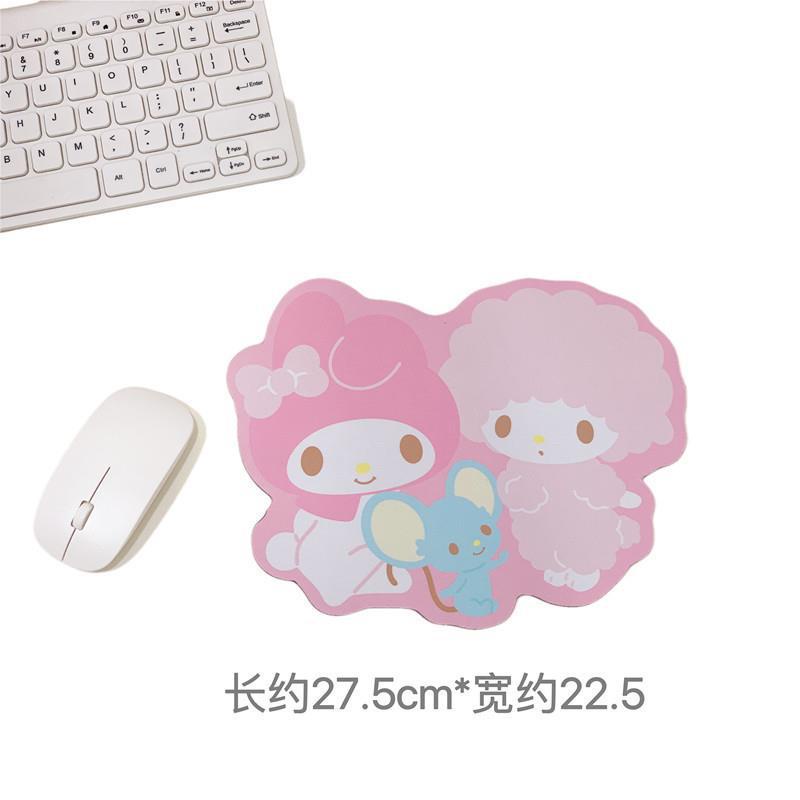 Tấm Lót Chuột Cao Su PVC Chống Trượt Chống Nước In Hình Kuromi Dễ Thương