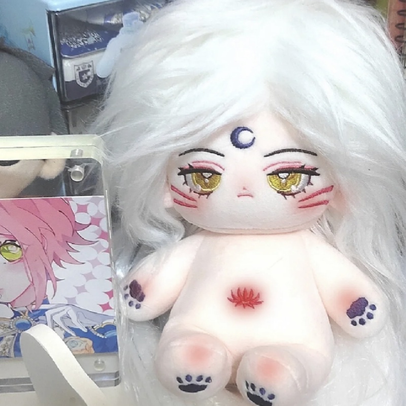 Búp Bê Nhồi Bông Yaji 20cm Hình Nhân Vật Inuyasha Chất Lượng Cao