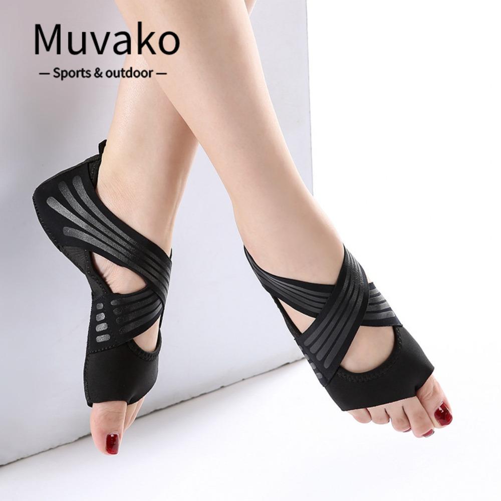 MUVAKO Đai Quấn Chân Chống Trượt Hỗ Trợ Tập Yoga / Nhảy Múa Ba Lê