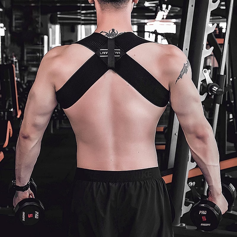 Đai Đeo Định Hình Chuẩn Form Lưng Thẳng - Hỗ Trợ Tập Ngực Lưng Chống Gù Trong Thể Hình