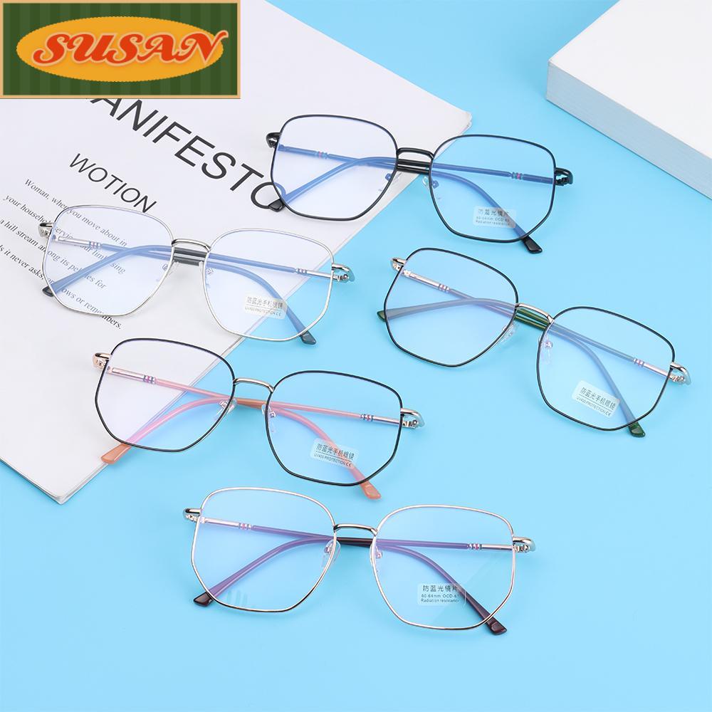 Mắt Kính Gọng Siêu Nhẹ Chống Ánh Sáng Xanh Thiết Kế Dễ Thương Phong Cách Vintage