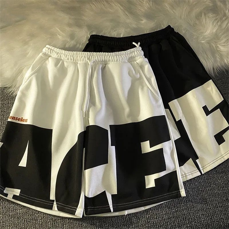 Quần Short Thể Thao Dáng Rộng Phong Cách Hip hop Thời Trang Mùa Hè Cho Cặp Đôi