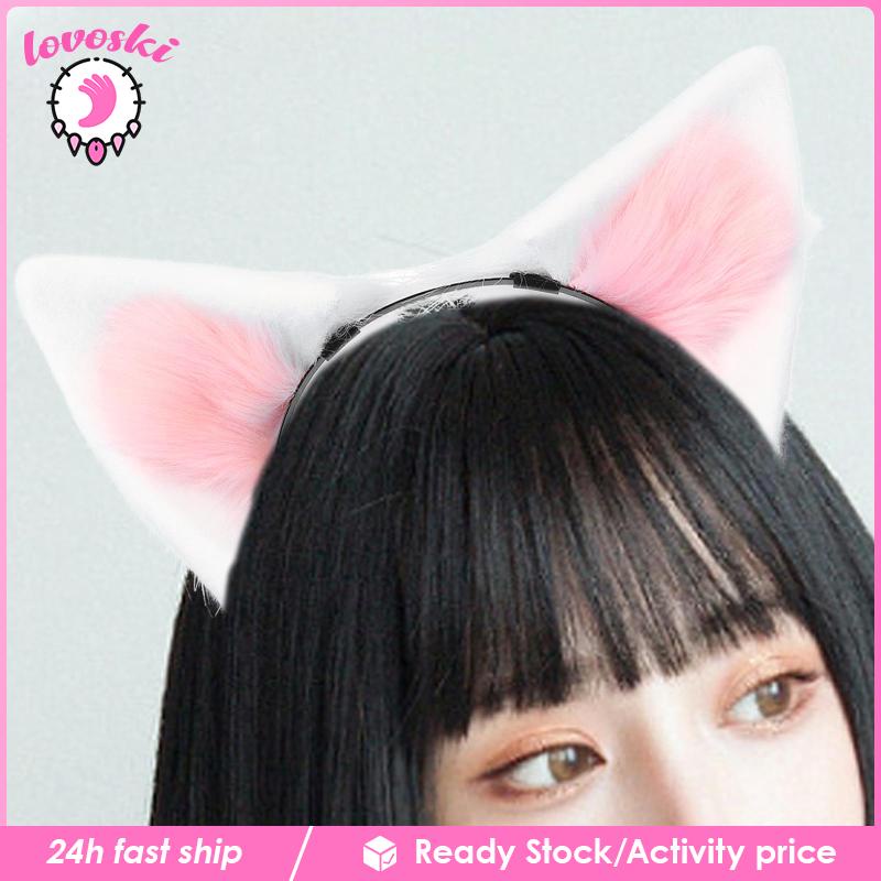 Băng Đô Tai Mèo Hóa Trang Nhân Vật Anime Đáng Yêu