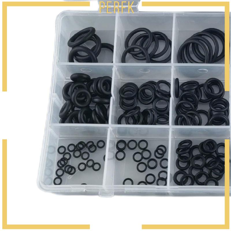 Set 225 Vòng Đệm Cao Su Hình Chữ O Cho Máy Bơm Xe Hơi